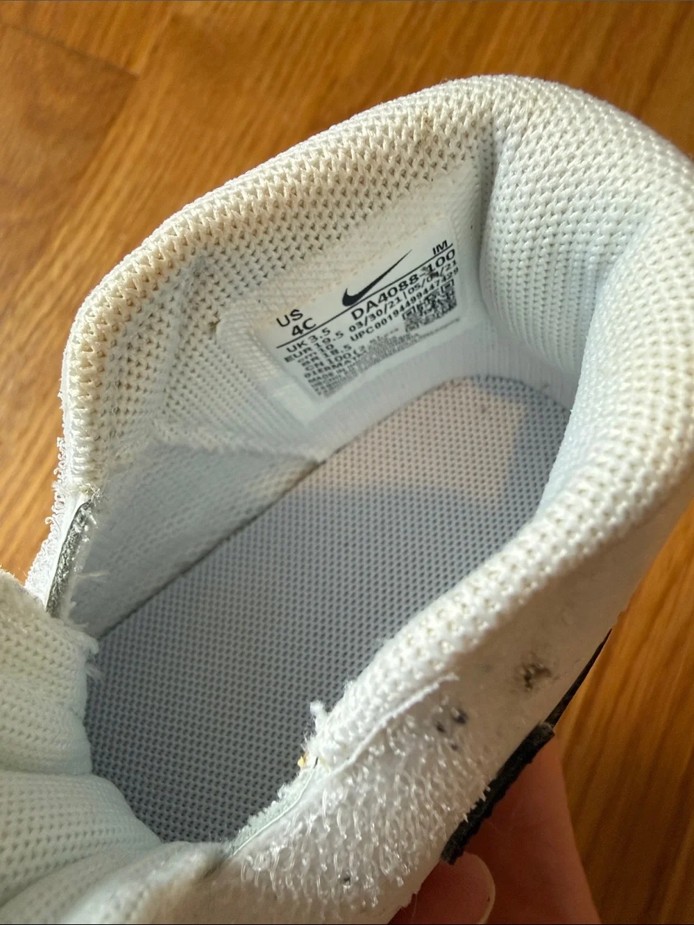Nike sole top secure